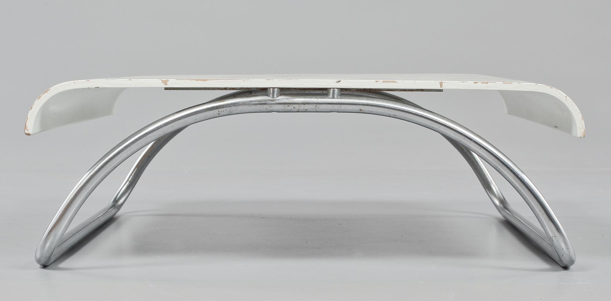 SOFFBORD, ritat för "Aurora"-serien, Jørn Utzon, Fritz Hansen, omkring 1970.