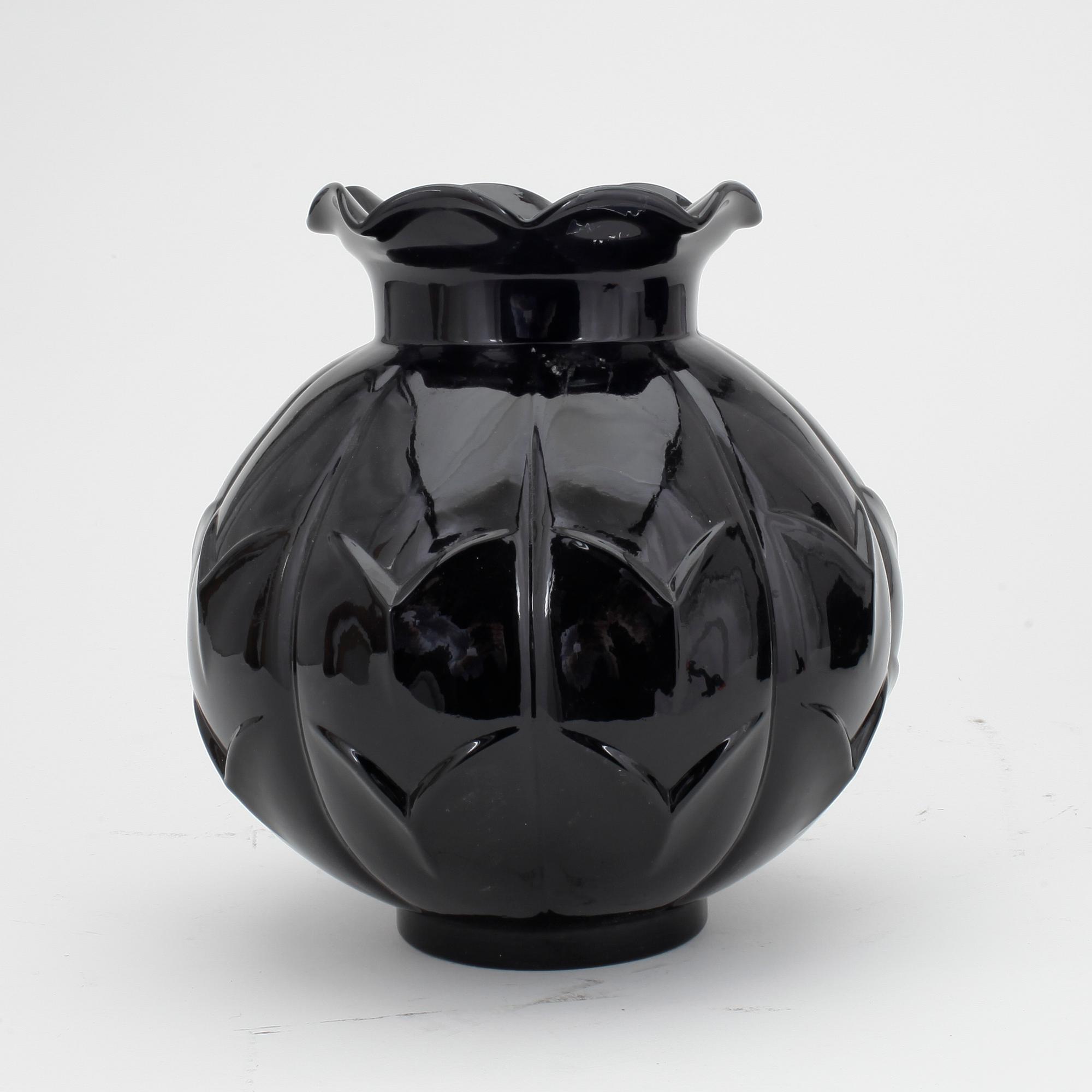 URNA, glas, Edvin Ollers, Elme glasbruk.