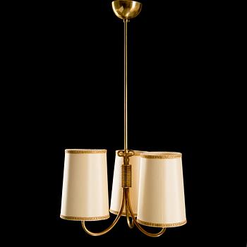 A MID-20TH CENTURY CEILING LAMP, Idman. Height circa 80 cm.