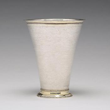 Christoffer Wasserman, bägare, silver, Lindesberg (verksam 1734-1770).