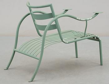 A Jasper Morrison turbular steel 'Thinking man's chair', Cappelini, Italien.