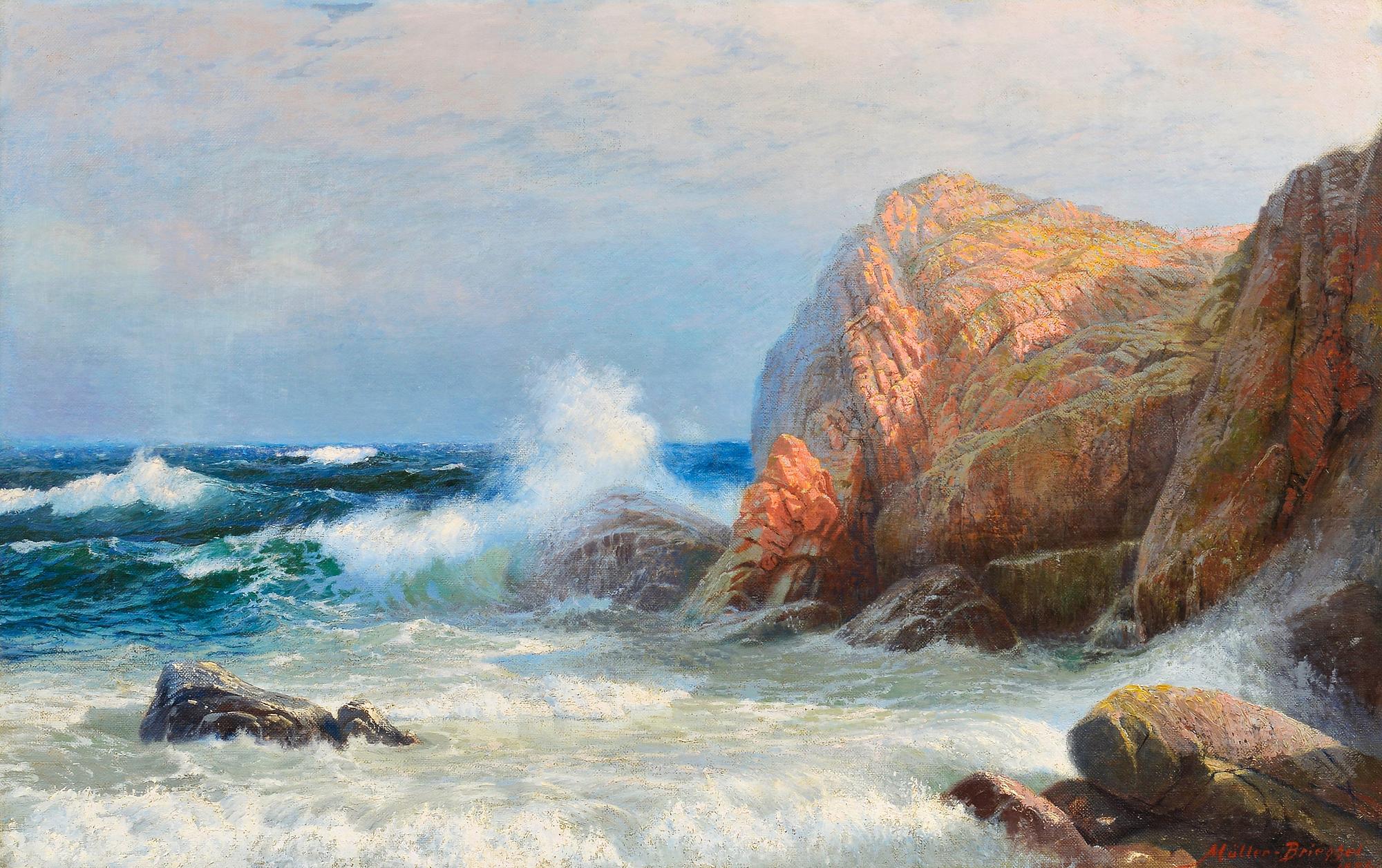 Wilhelm Müller-Brieghel, STORMANDE HAV.