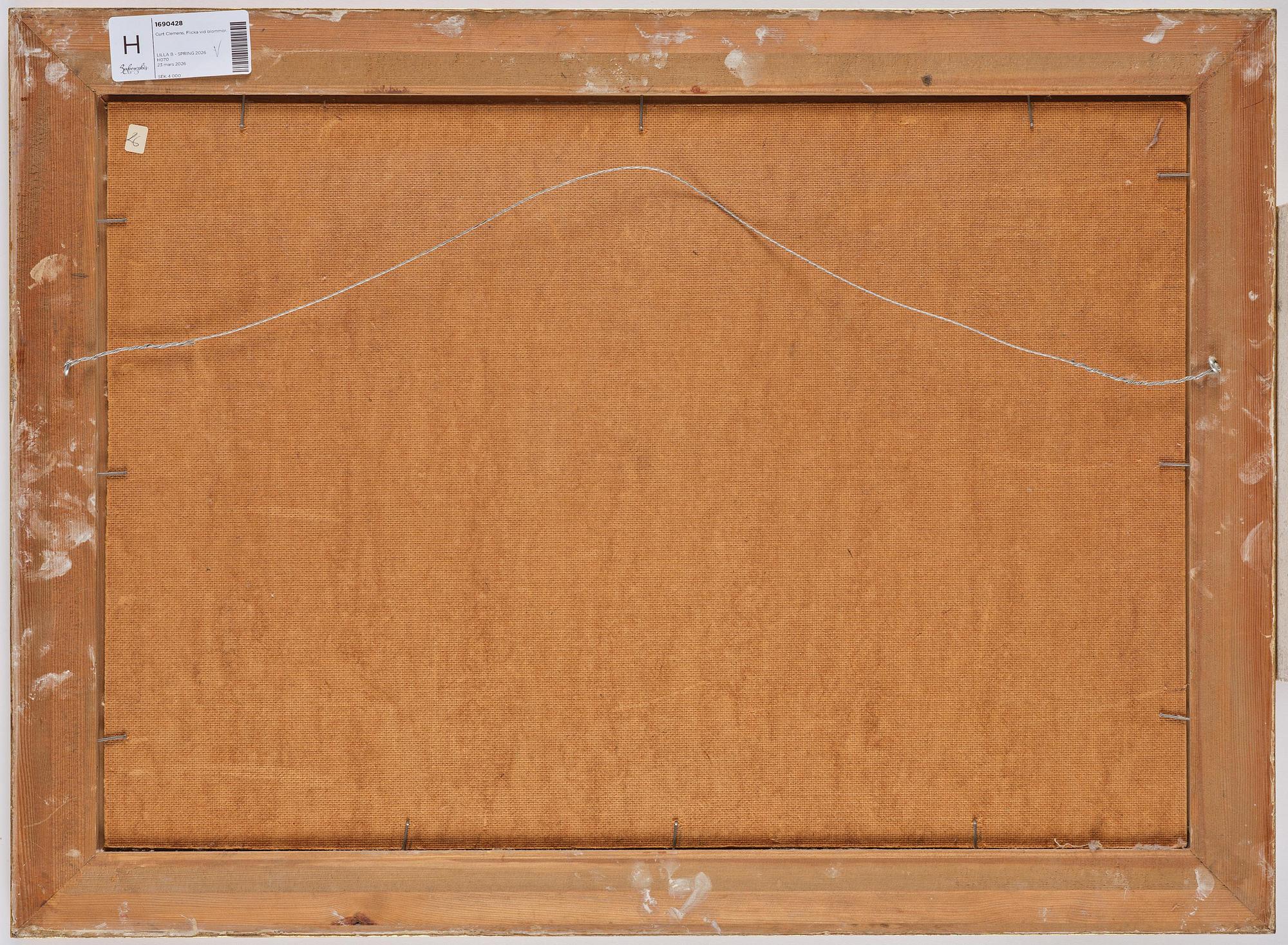 Curt Clemens, Girl by flowers.