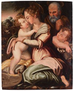 737. Giorgio Vasari, circle of, The Holy Family.