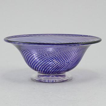 SKÅL, glas, slipgraal, Edward Hald Orrefors, signerad.