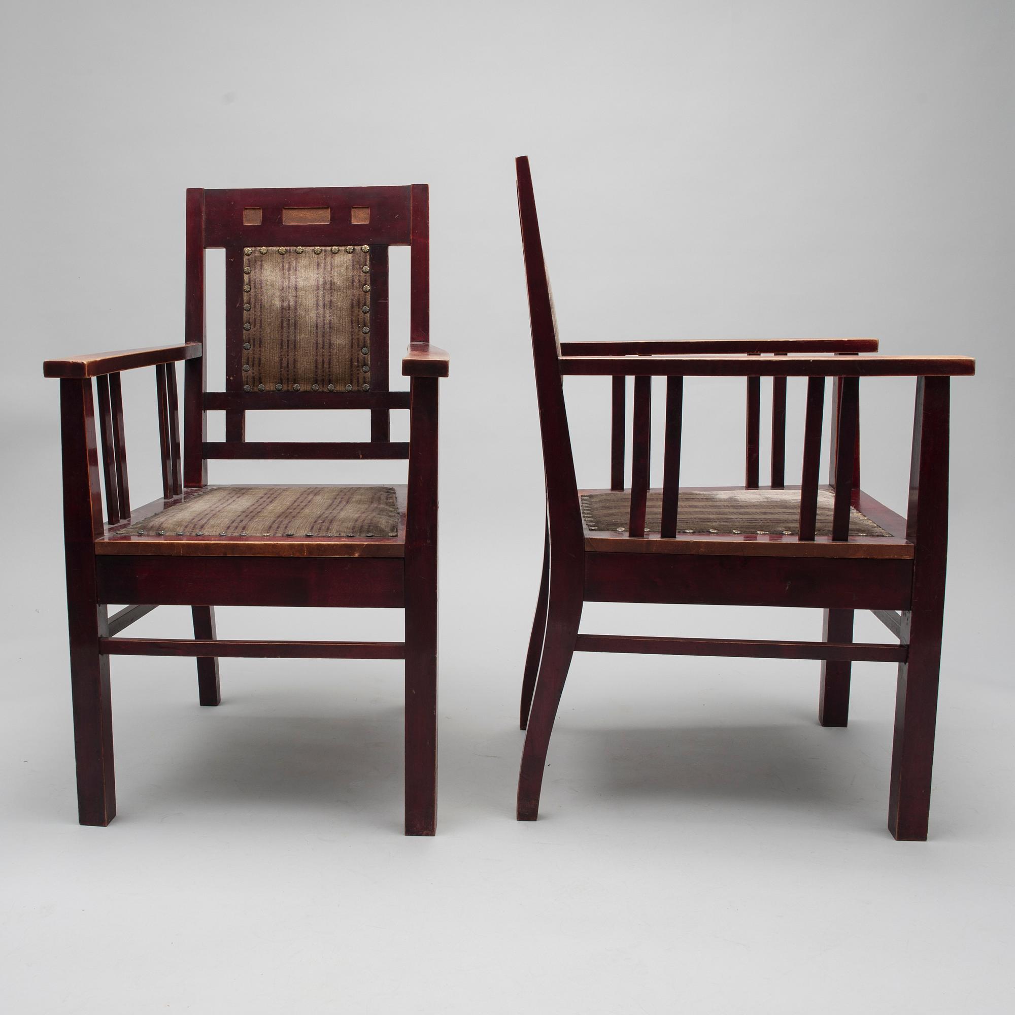 STOLAR, ett par, senjugend, tidigt 1900-tal.