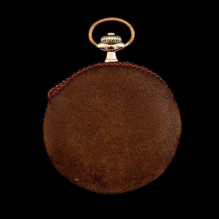 FICKUR, herr, 14K guld,savonett, Omega, 1900-talets första hälft.