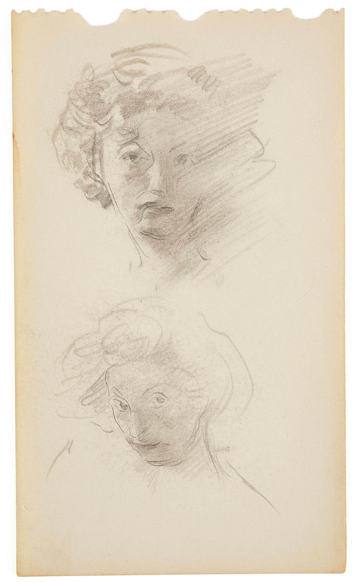 Lotte Laserstein, Dubbelporträtt - självporträtt.