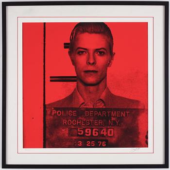 Louis Sidoli, "Most Wanted – David Bowie 1976 (Red)".