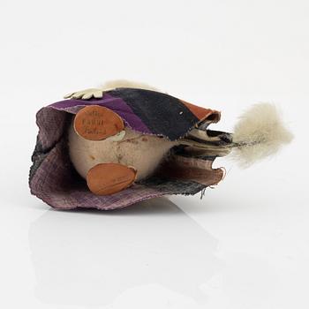 Atelier Fauni, Muminfigur "Hemulens moster", Finland, 1950-60-tal.