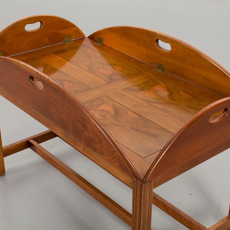 SOFFBORD, s k Butlers tray, 1900-talets andra hälft.