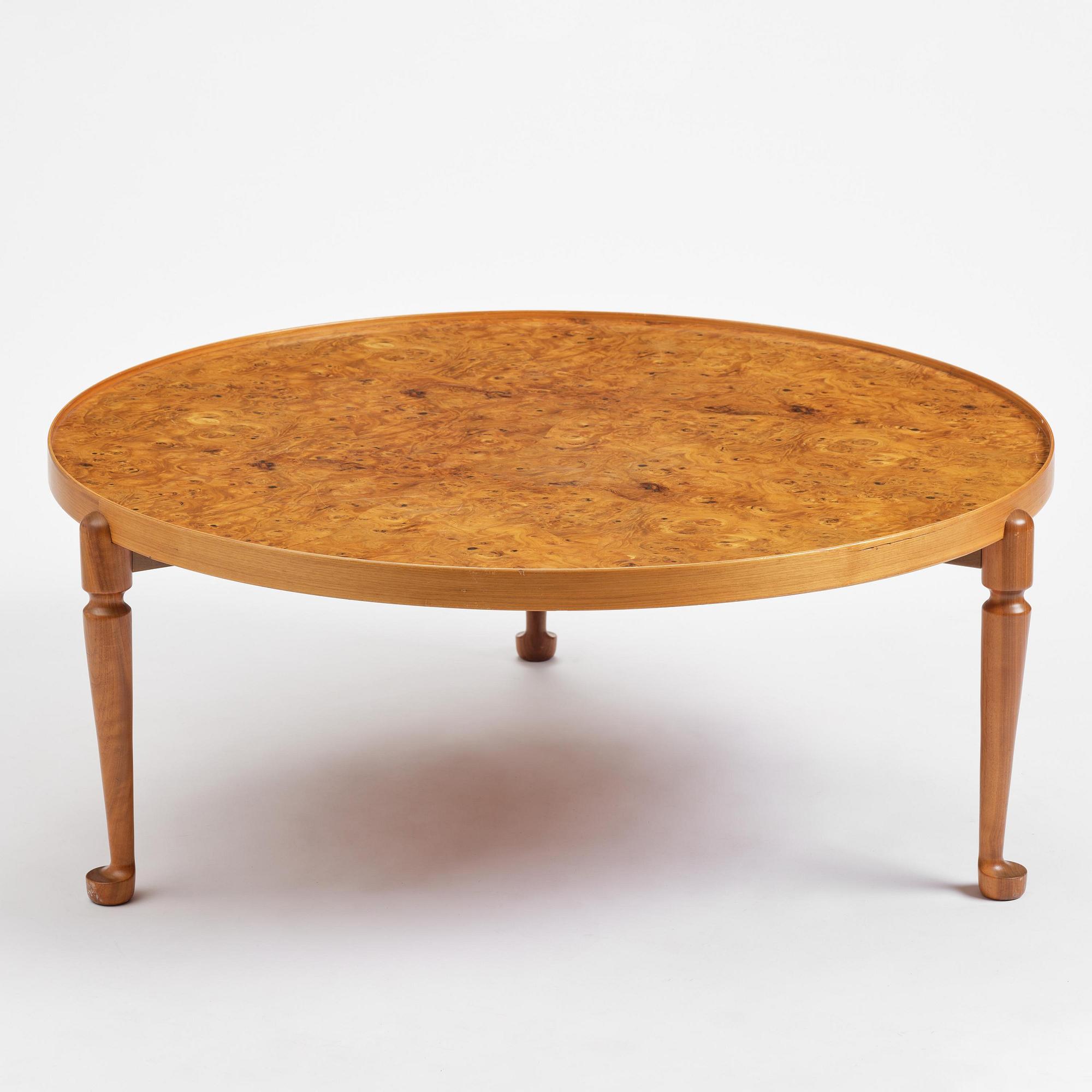 Josef Frank, a coffee table model 2139, Firma Svenskt Tenn, post 1985.