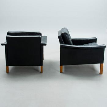 FÅTÖLJER, 2 st, 1960-70-tal.