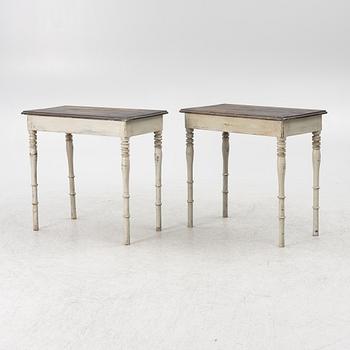 Table, a pair, 19th century.