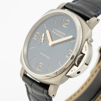Panerai, Luminor Due, "Titanium", wristwatch, 45 mm.