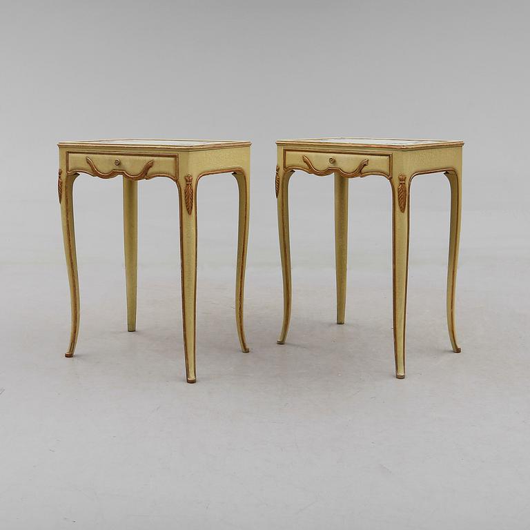 BORD, 2 st, "Du Barry", Axel Einar Hjorth, Nordiska Kompaniet, ca 1929.