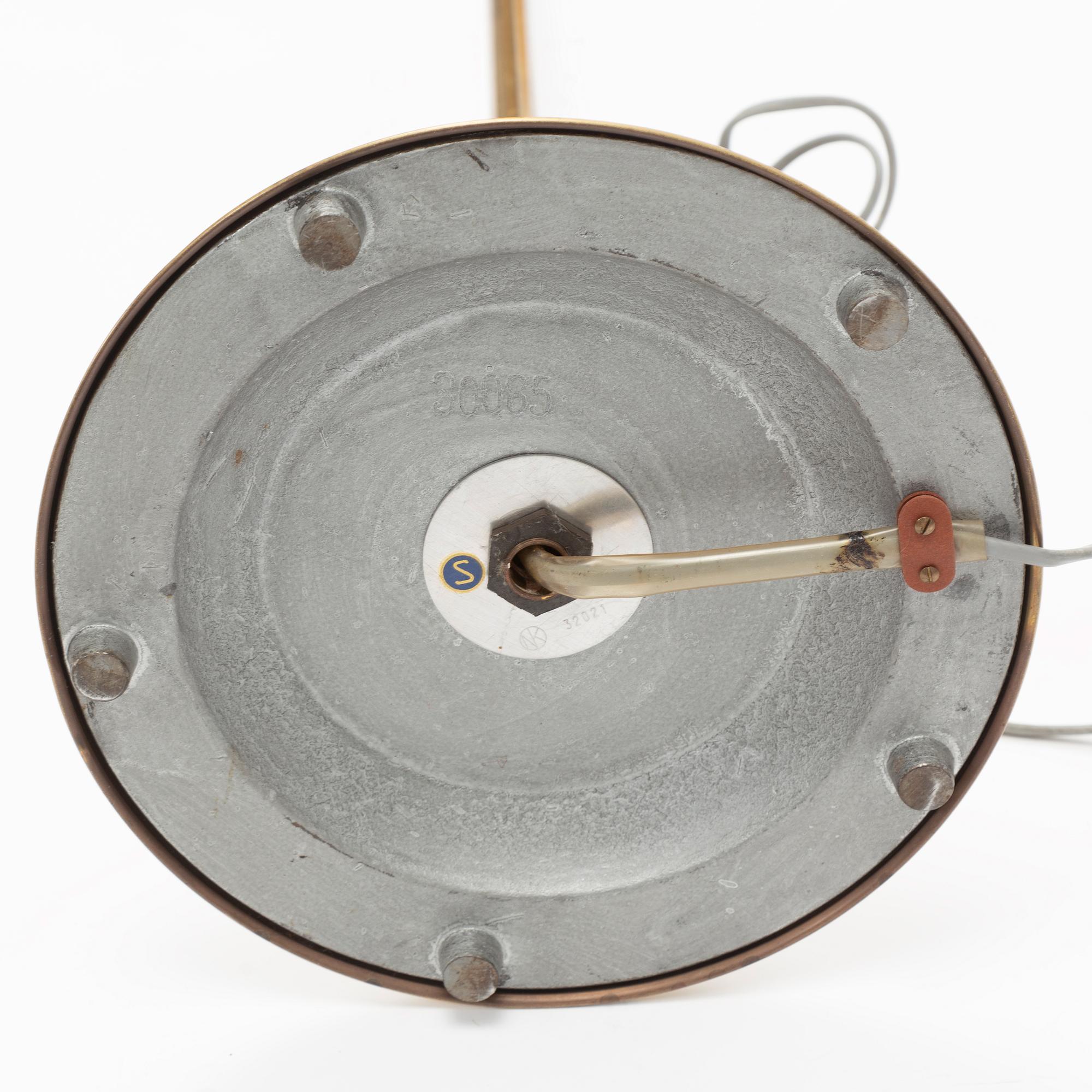 Bertil Brisborg, golvlampa, modell 32012, Nordiska Kompaniet, 1940/50-tal.
