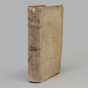 A book about Swedish history, 1633.