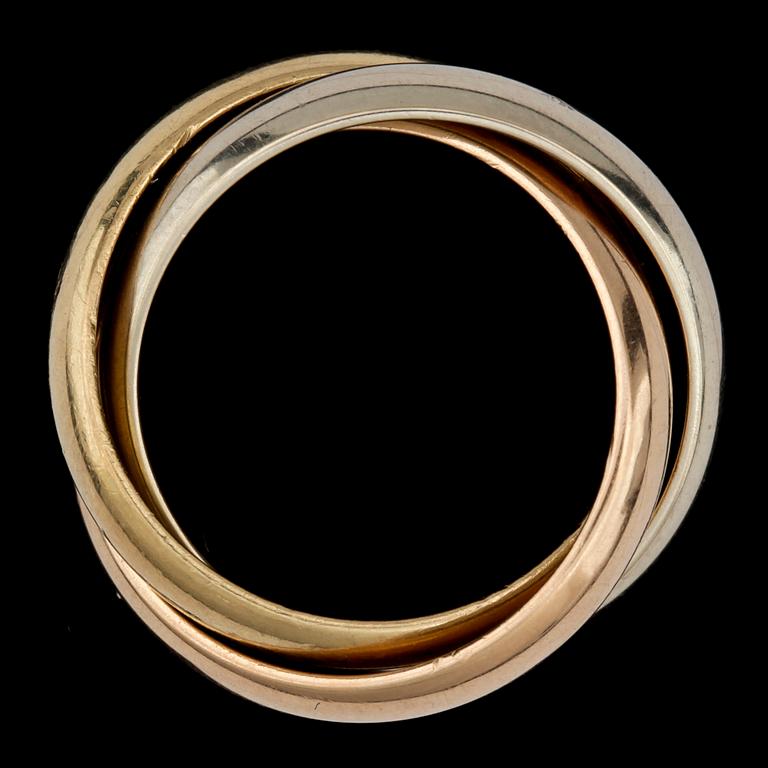 A Certier Trinity ring.