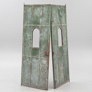 Dörrar, ett par, 1900-tal.