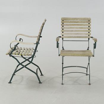 A garden group of five pieces, second half of the 20th century.