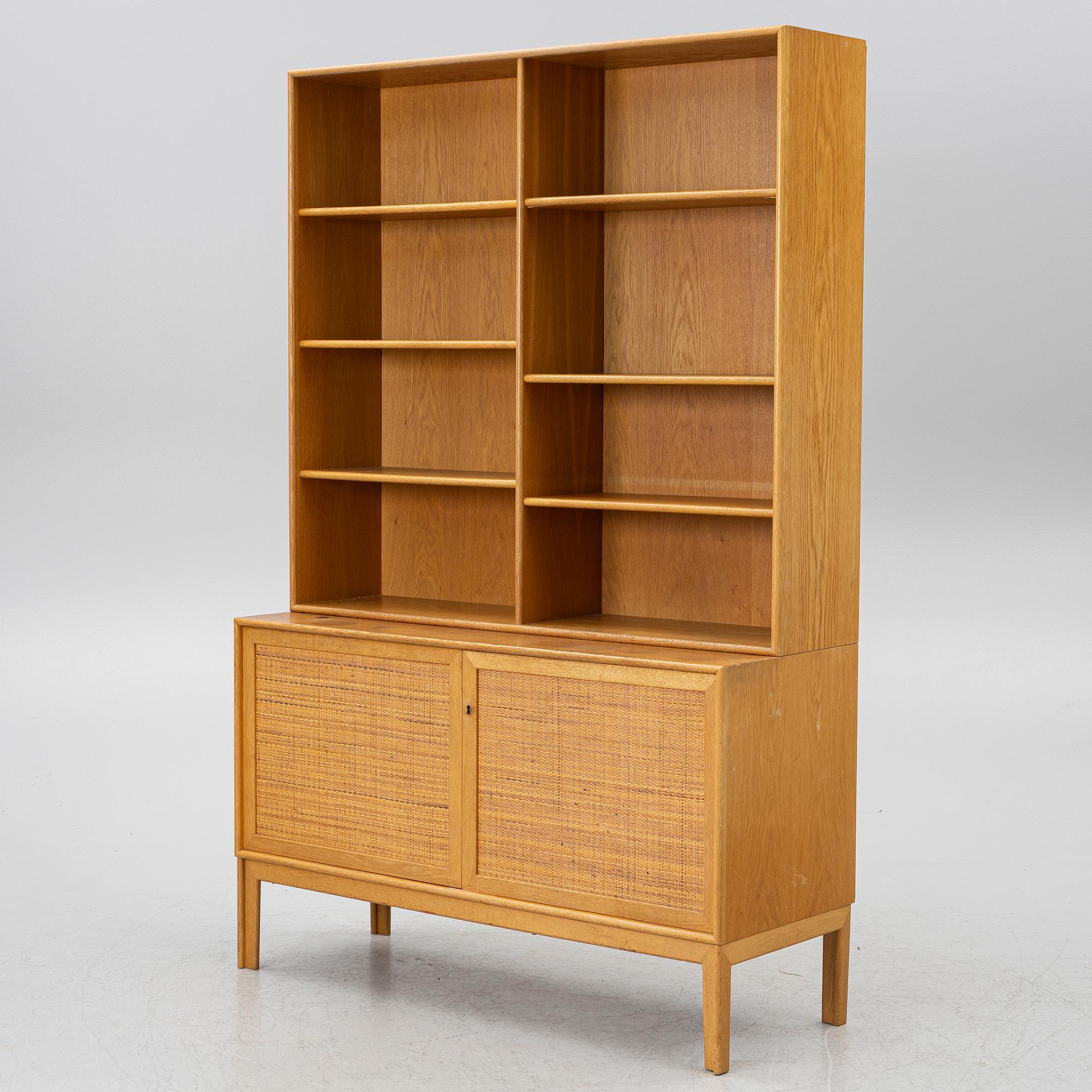 Alf Svensson, Bookcase, Bjästa Joinery Factory, 1960s.