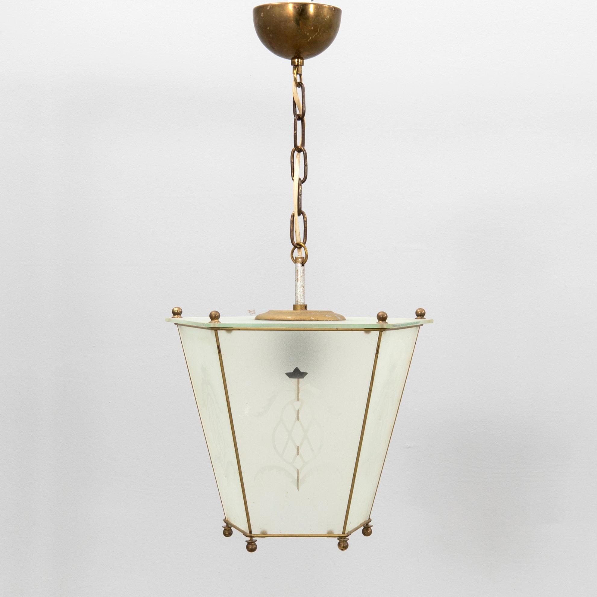 Ceiling lamp 1940s/50s.