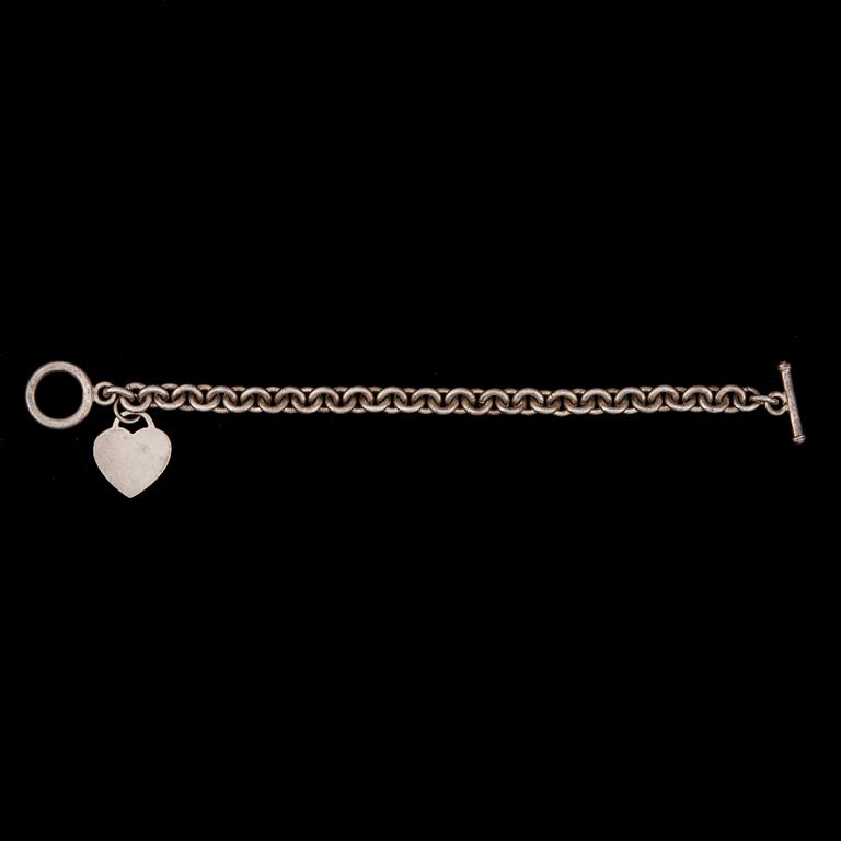 ARMBAND, sterling silver, Tiffany & Co. Vikt 33,5 g.