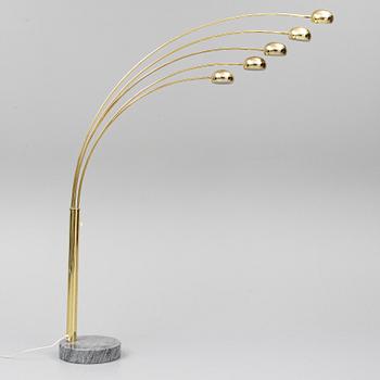 A 20th century floor lamp.