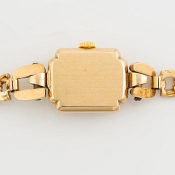 Gold Omega ladies watch.