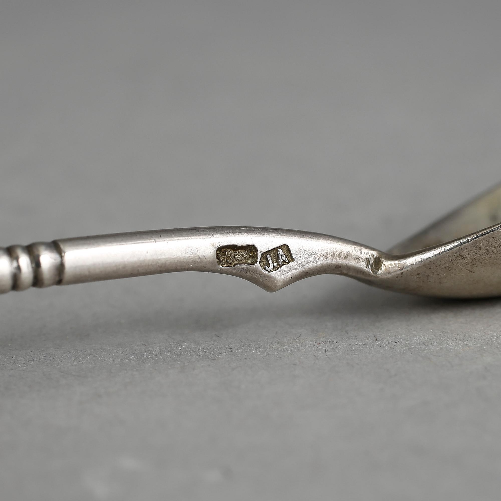 SKEDAR, 2 st, silver, Ryssland, bla 1908-17. Tot ca 66 gram.