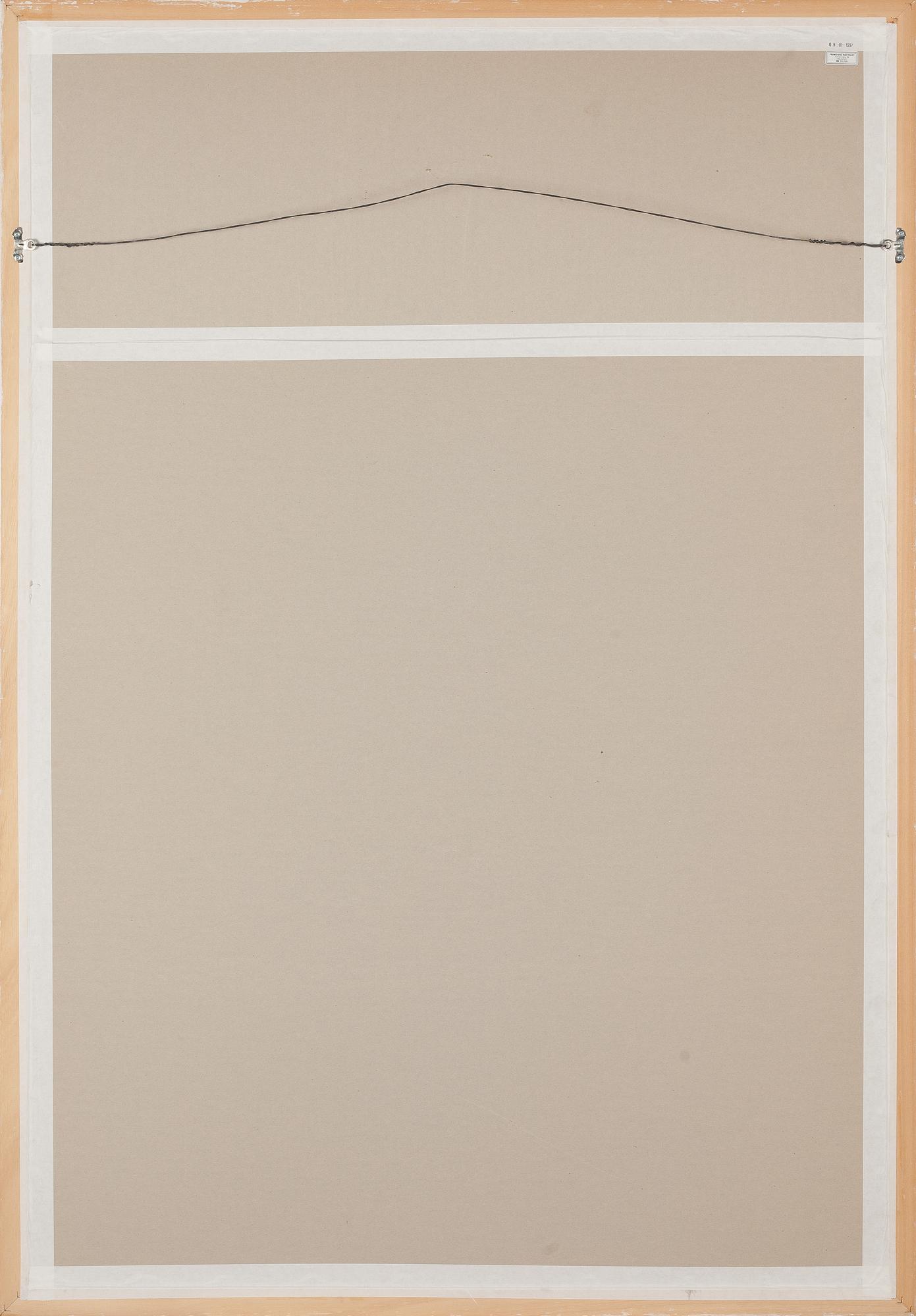 Kuutti Lavonen, litografi, signerad och daterad 1994, märkt E.A. 3/3.