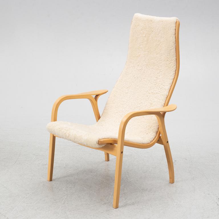 Yngve Ekström, armchair with footstool, "Lamino", Swedese.
