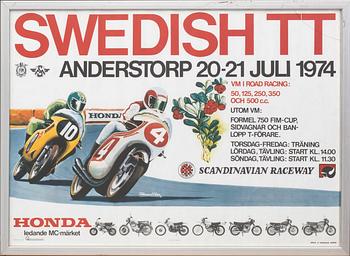 AFFISCHER, 3 st, 1971, 1973 och 1974.