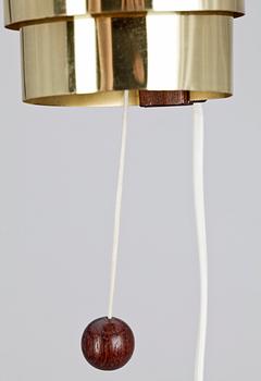 VÄGGLAMPOR, ett par, Hans Agne Jakobsson AB, Markaryd, 1900-talets andra hälft.