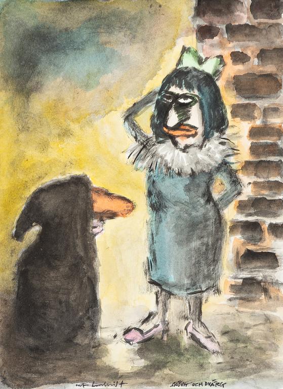 Ulf Lundkvist, "Snövit och Dvärg".