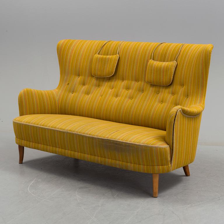 A 'Patronen' sofa by Carl Malmsten, second half of the 20th century.