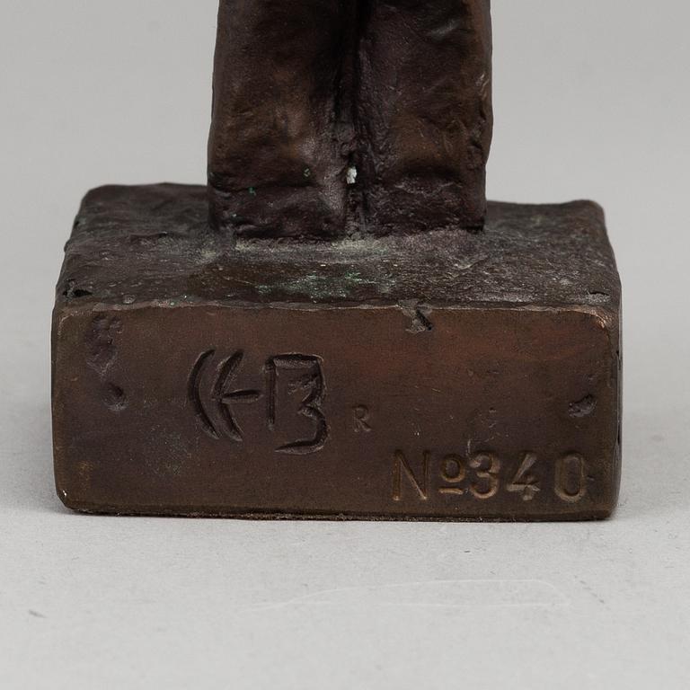 CARL-EINAR BORGSTRÖM, sculpture, bronze, signed and numbered 340.