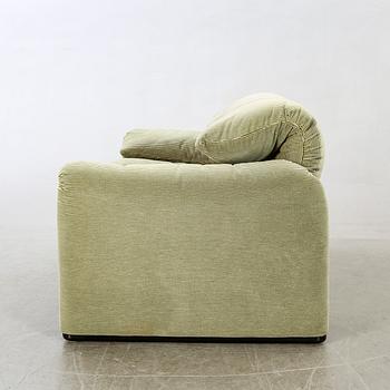 VICO MAGISTRETTI, Sofa "Maralunga", Cassina, Italy.