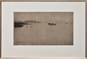 GUNNAR NORRMAN, blandteknik, signerad och daterad 1958.