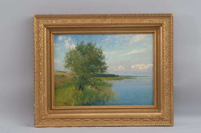 Woldemar Toppelius, SUMMER LANDSCAPE.