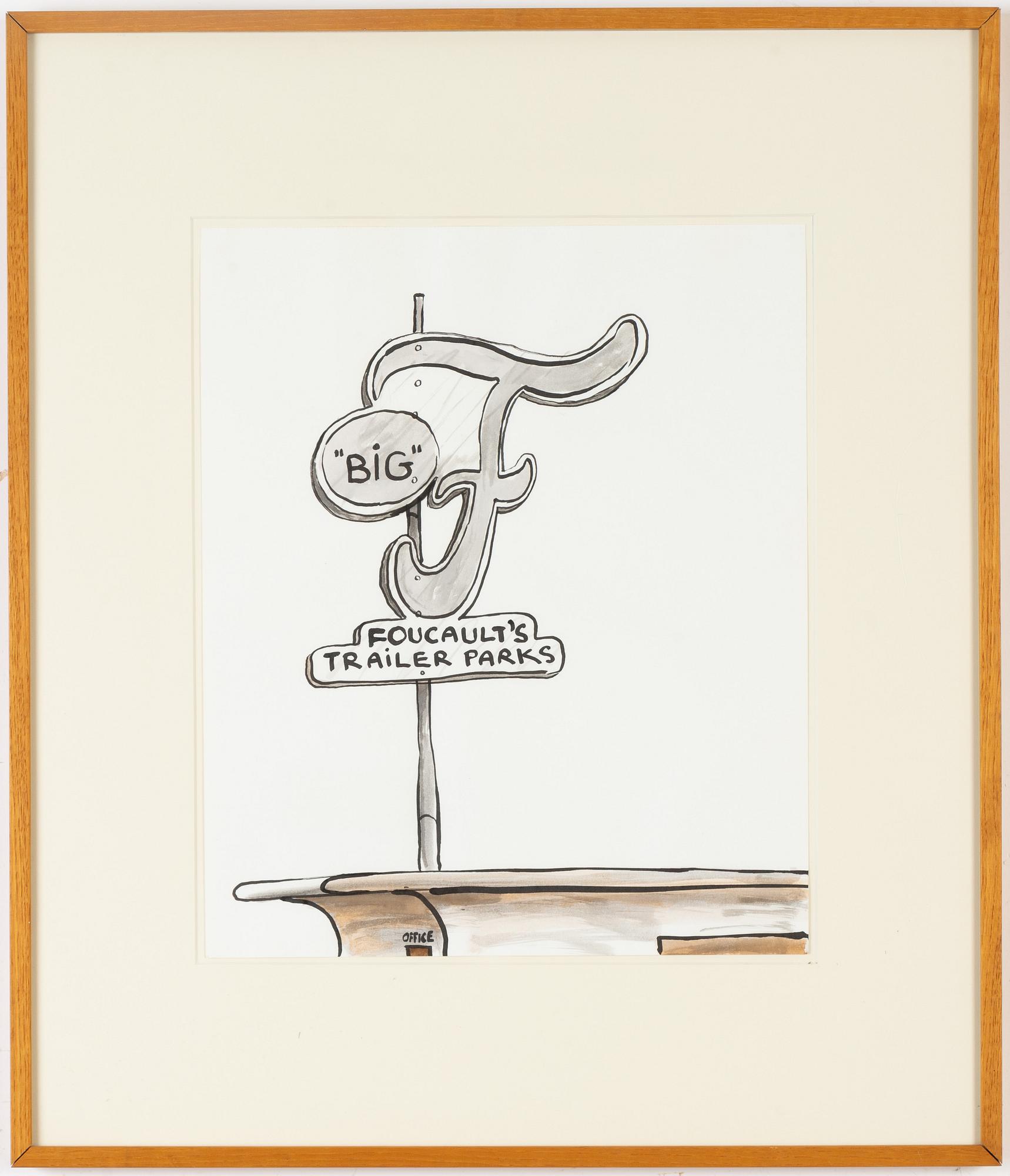 Olav Westphalen, mixed media on paper, signed and dated -98 verso.