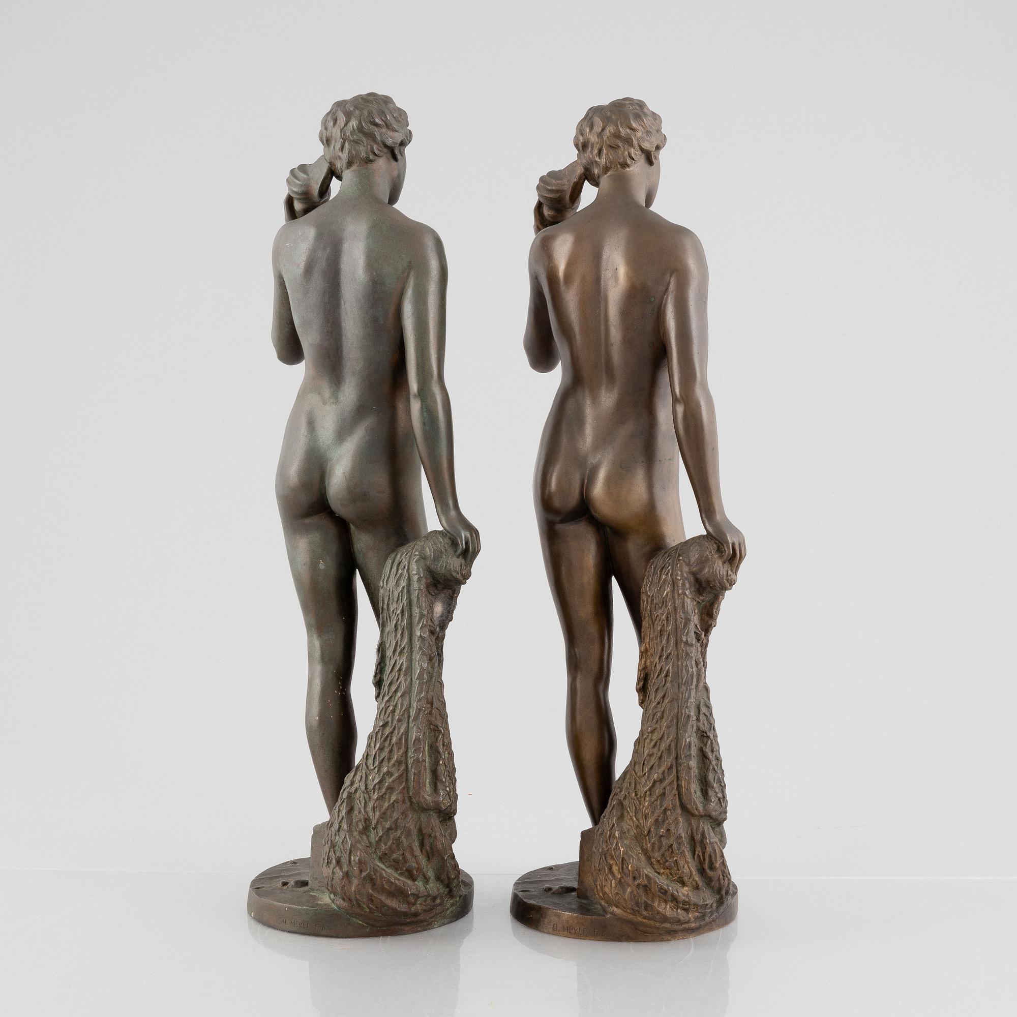 Hiram Powers, after, a pair of "Fisher Boy".