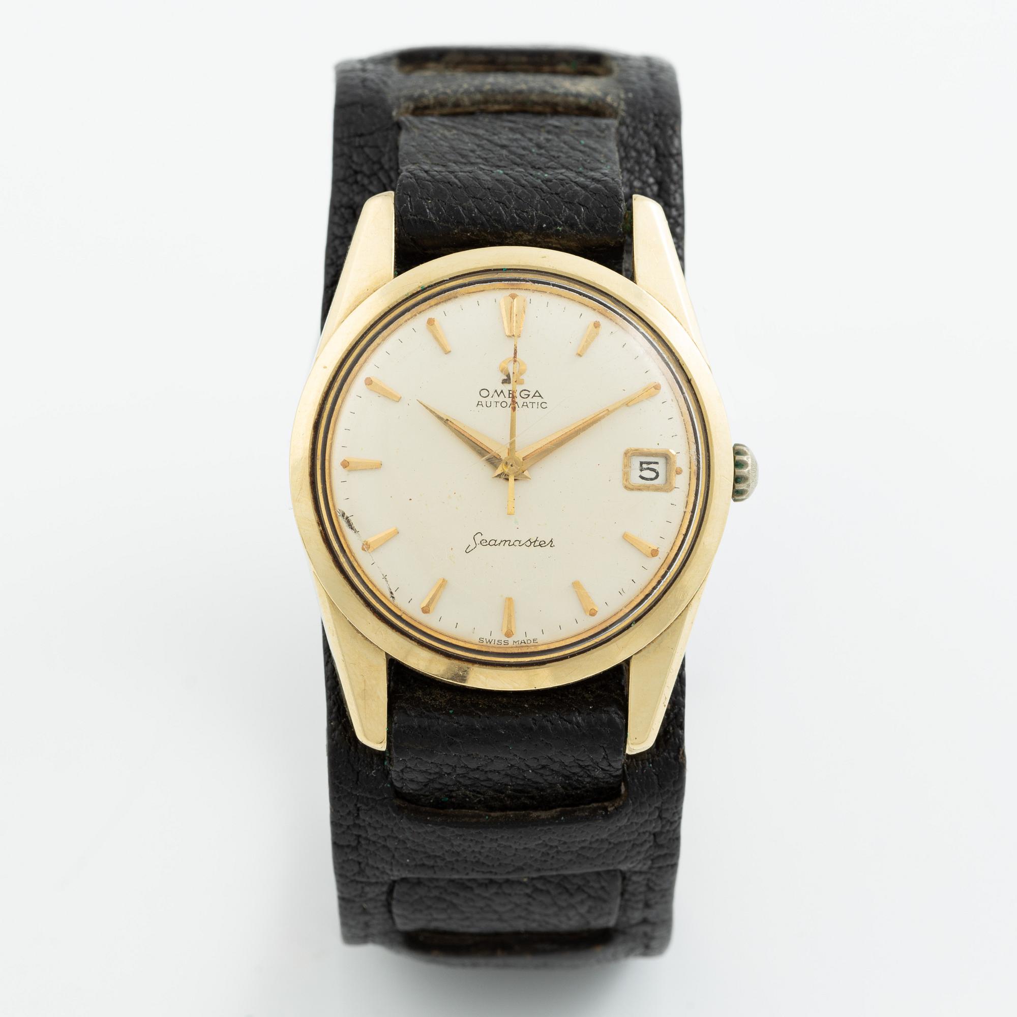 Omega, Seamaster, armbandsur, 33,5 mm.