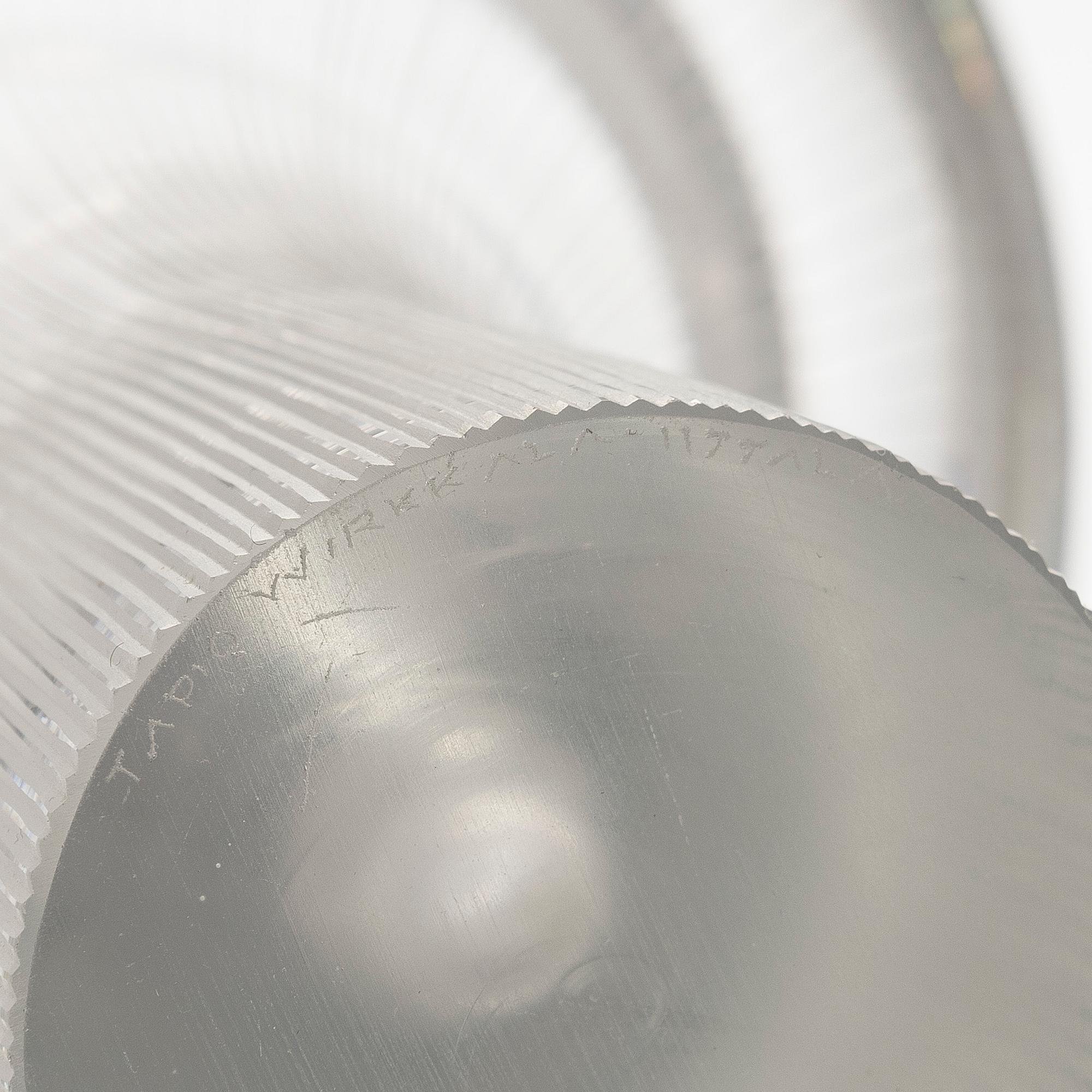 Tapio Wirkkala, vaser, 2, st, modell 3552, "Sopp" signerade Tapio Wirkkala, Iittala -57 och Tapio Wirkkala Iittala.