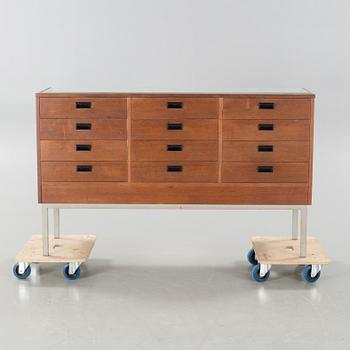 A circa mid 20th century store counter.