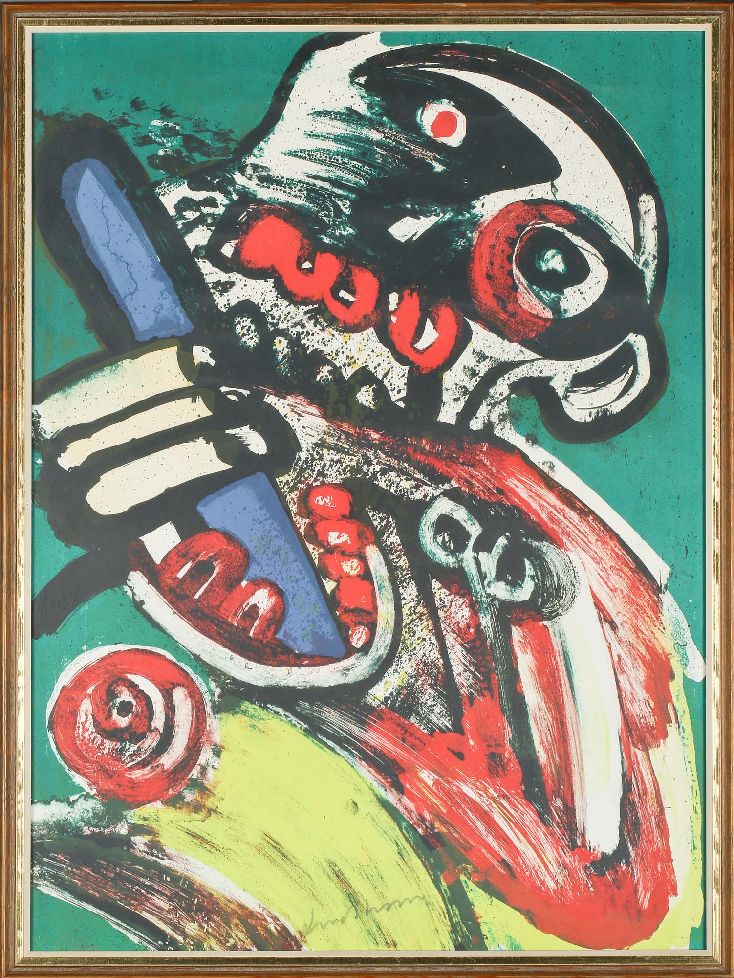 BENGT LINDSTRÖM, färglitografi, signerad och numrerad 135/200.