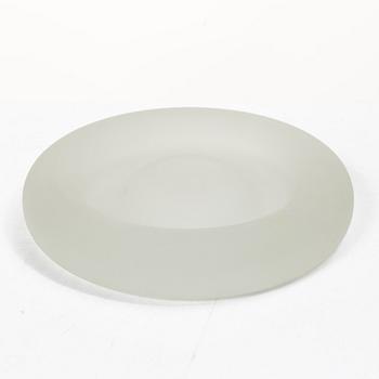 Enzo Mari, Bowl, glass, Danese, Italy.