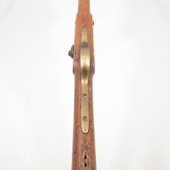 Rifle, flintlock, Norrtälje factory, model 1826 - 45, Sweden.