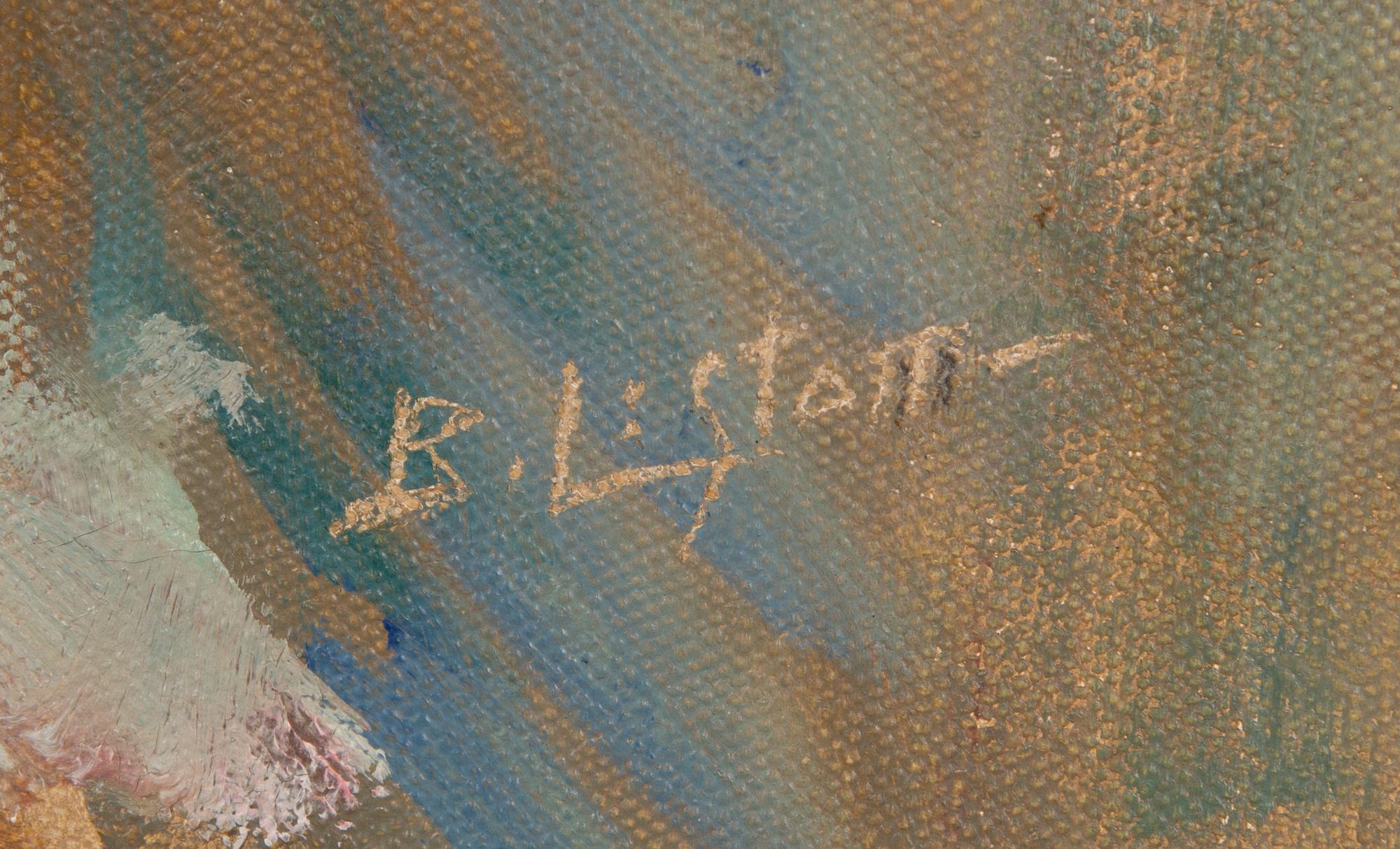 Berndt Lagerstam, oil on canvas, signed.